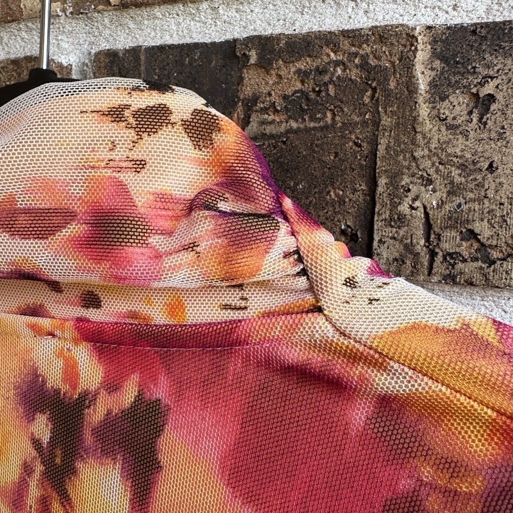 DKNY Multicolor Floral Dress - Picture 5 of 8